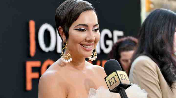 Jackie Cruz attends the Orange is the New Black Season 7, World Premiere Screening and Afterparty 2019 on July 25, 2019 in New York City. Photo by Dia Dipasupil/Getty Images for Netflix