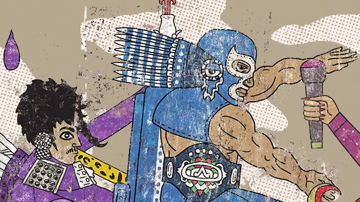 Art by Jorge Garza. Collage by Alan López for Remezcla