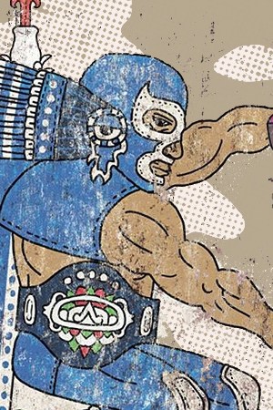 Art by Jorge Garza. Collage by Alan López for Remezcla