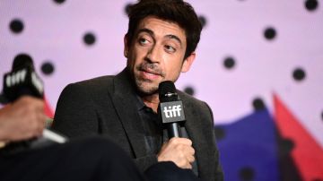 Alfonso Gomez-Rejon speaks onstage at 'The Current War' press conference during the 2017 Toronto International Film Festival on September 10, 2017. Photo by Emma McIntyre/Getty Images