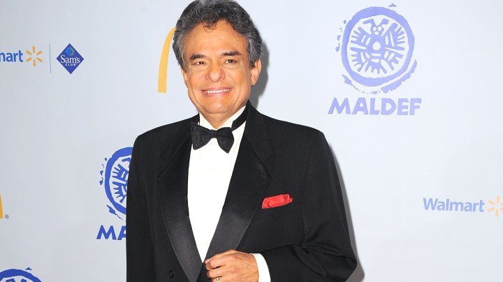 Entertainer Jose Jose arrives at MALDEF's 35th Annual Los Angeles Awards Gala. Photo by Alberto E. Rodriguez/Getty Images