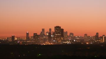 The Galleria area and downtown Houston. Photo by Jonathan Lewis/Getty Images