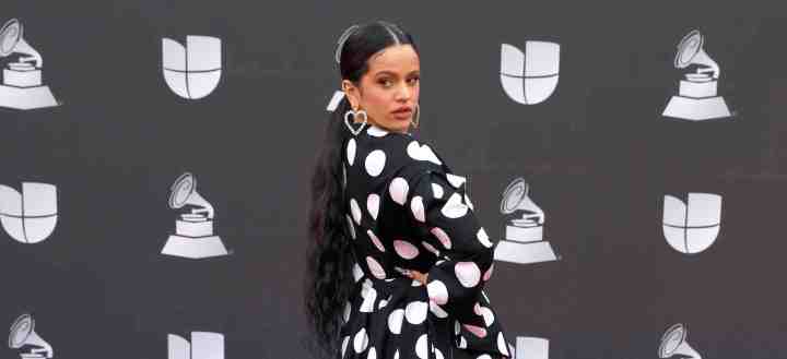 Rosalía attends the 20th annual Latin GRAMMY Awards at MGM Grand Garden Arena on November 14, 2019 in Las Vegas, Nevada. Photo by Joe Buglewicz/Getty Images