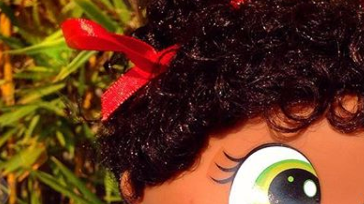 "Mole de Olla," a Black doll that is part of Mexican doll maker Distroller's "Chamoy y Amiguis" line, is called racist on Twitter. Photo by Distroller