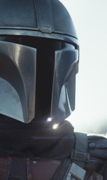 Pedro Pascal in the Disney+ series 'The Mandalorian'. Still courtesy of Lucasfilm Ltd.