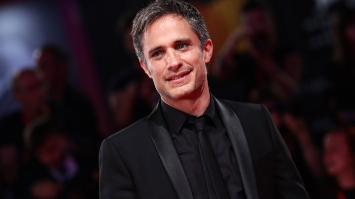 Gael García Bernal walks the red carpet ahead of the "Wasp Network" screening during the 76th Venice Film Festival. Photo by Vittorio Zunino Celotto/Getty Images