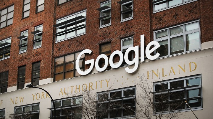 Google's New York office is shown in lower Manhattan on March 5, 2018 in New York City. Photo by Spencer Platt/Getty Images
