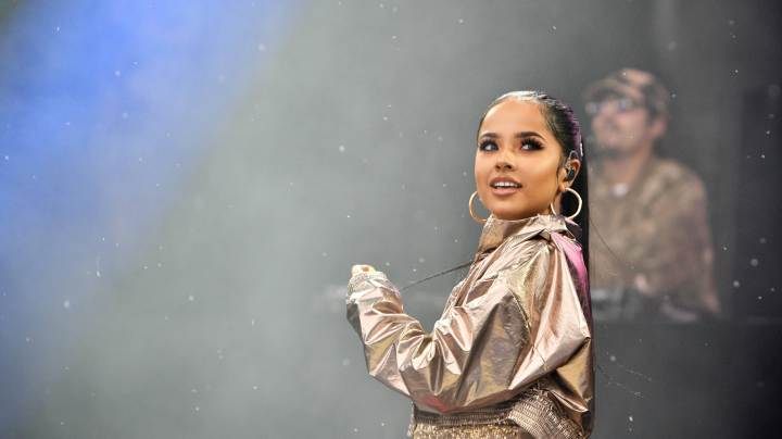 Becky G performs onstage during 2019 103.5 KTU KTUphoria presented by Pepsi at Northwell Health at Jones Beach Theater on June 15, 2019 in Wantagh, New York. Photo by Bryan Bedder/Getty Images for iHeartRadio