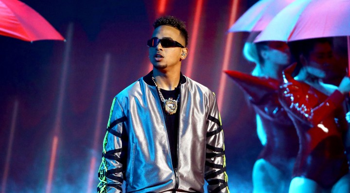 Ozuna performs onstage during the 20th annual Latin GRAMMY Awards at MGM Grand Garden Arena in Las Vegas, Nevada. Photo by Rich Fury/Getty Images