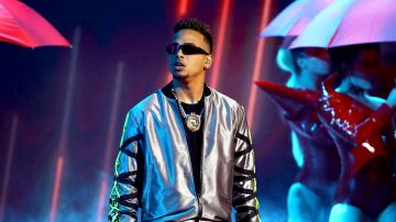 Ozuna performs onstage during the 20th annual Latin GRAMMY Awards at MGM Grand Garden Arena in Las Vegas, Nevada. Photo by Rich Fury/Getty Images