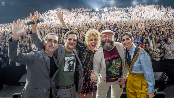 'La casa de papel' cast at the 2019 Comic Con in Brazil. Courtesy of Netflix