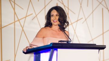 LA City Councilmember Nury Martinez speaks onstage at the 'Politics, Sex and Cocktails' fundraiser at Spectra by Wolfgang Puck at the Pacific Design Center on October 6, 2016 in West Hollywood, California.  Photo by Emma McIntyre/Getty Images