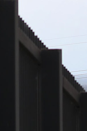 A border fence is seen near the Rio Grande, which marks the boundary between Mexico and the United States on February 09, 2019 in Eagle Pass, Texas. Photo by Joe Raedle/Getty Images