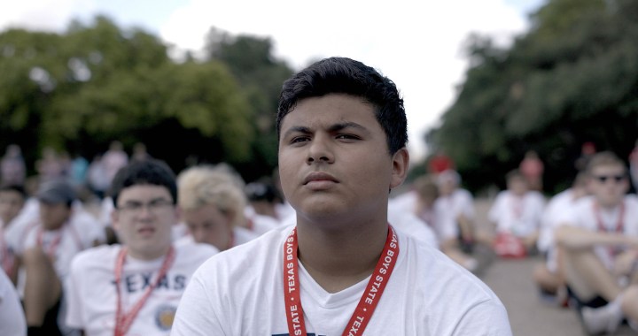 Steven Garza appears in 'Boys State' by Jesse Moss and Amanda McBaine. Photo by Thorsten Thielow. Courtesy of Sundance Institute.
