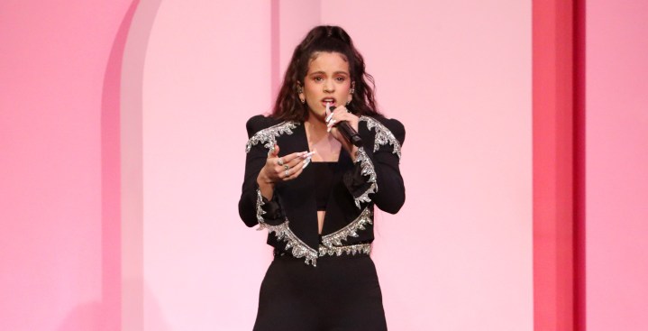 Rosalia performs onstage during Billboard Women In Music 2019, presented by YouTube Music. Photo by Rich Fury/Getty Images for Billboard