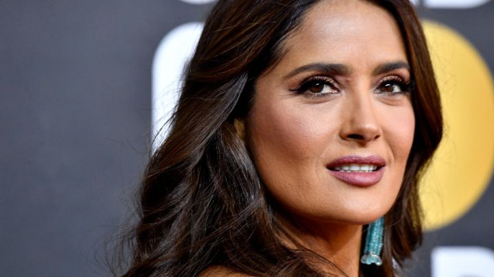 Salma Hayek attends the 77th Annual Golden Globe Awards