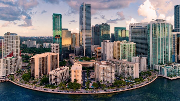 Miami city skyline. Photo by Jorge Gallardo / EyeEm/ Getty Images