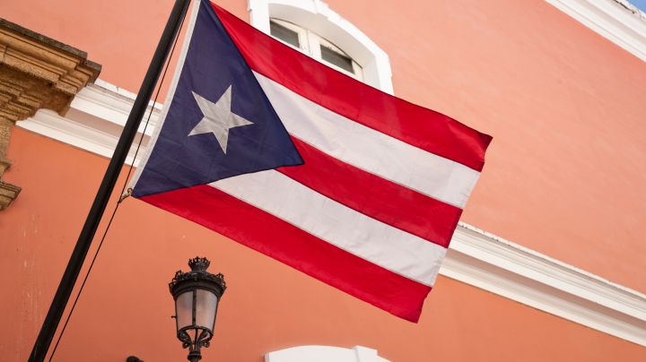 A Puerto Rican flag waves in Old San Juan. Photo by 
Cameron Davidson / Getty Images