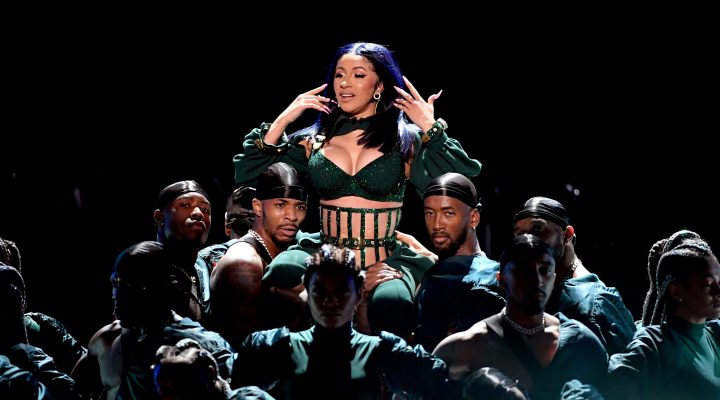 Cardi B performs onstage at the 2019 BET Awards on June 23, 2019 in Los Angeles, California. Photo by Kevin Winter/Getty Images