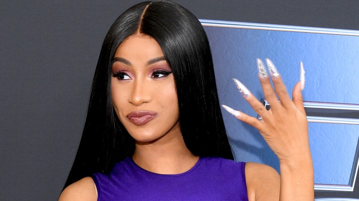 Cardi B attends "The Road to F9" Global Fan Extravaganza at Maurice A. Ferre Park. Photo by Dia Dipasupil/Getty Images