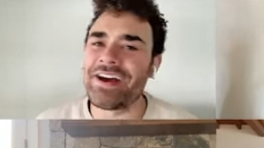 Screengrab of Zoom Surprise: Some Good News with John Krasinski.