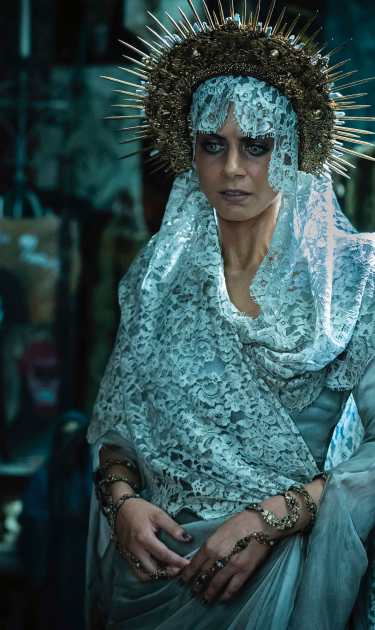 Lorenza Izzo as Santa Muerte in 'Penny Dreadful: City of Angels.' Photo by Justin Lubin/SHOWTIME. Courtesy of Showtime