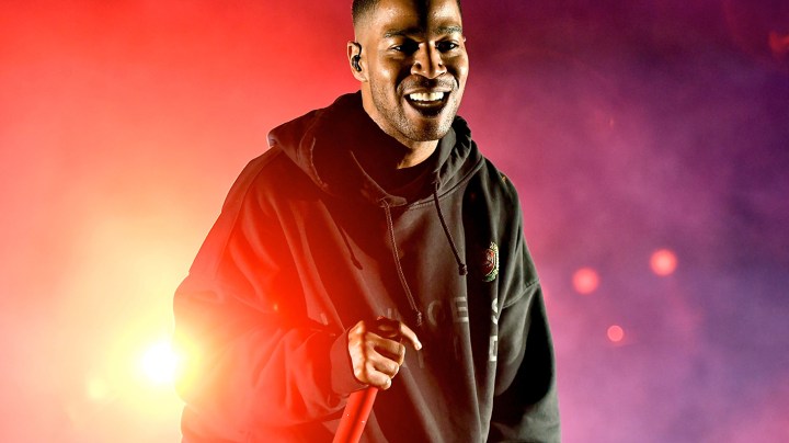 Rapper Kid Cudi performs onstage during the Smokers Club Festival at The Queen Mary on April 29, 2018 in Long Beach, California. Photo by Scott Dudelson/Getty Images