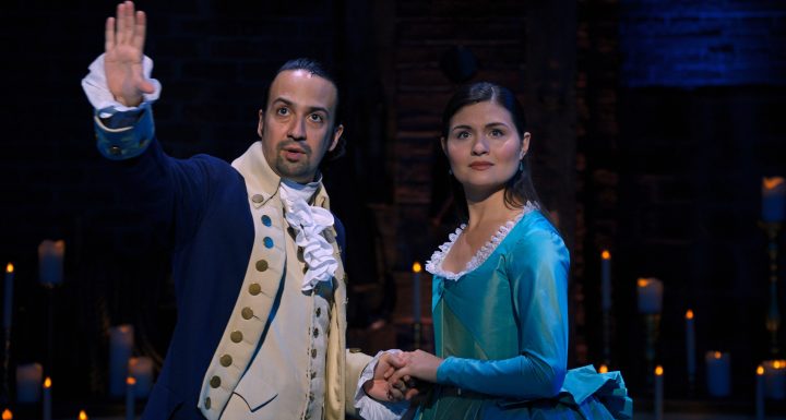 Production of Hamilton. Courtesy of Disney+