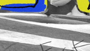 Photo by Geoff Cordner. Art by Stephany Torres for Remezcla.