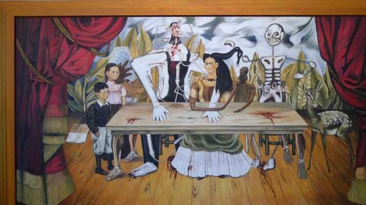 Screengrab of "The Wounded Table" via Kunstmuseum Gehrke-Remund