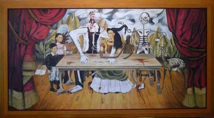 Screengrab of "The Wounded Table" via Kunstmuseum Gehrke-Remund