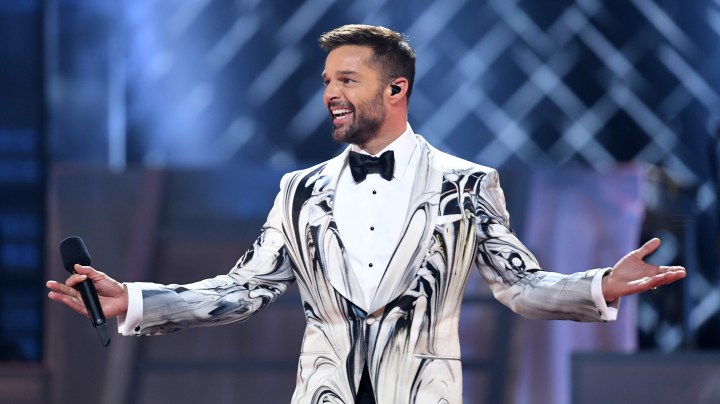 Ricky Martin speaks onstage during the 20th annual Latin GRAMMY Awards at MGM Grand Garden Arena on November 14, 2019 in Las Vegas, Nevada. Photo by Kevin Winter/Getty Images for LARAS