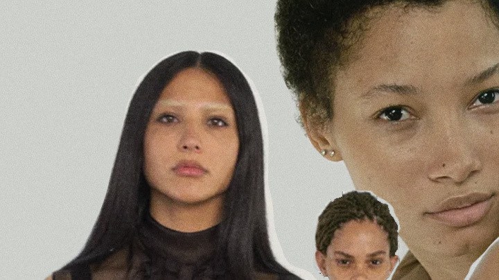 Portraits via Vogue Italia. Art by Stephany Torres for Remezcla
