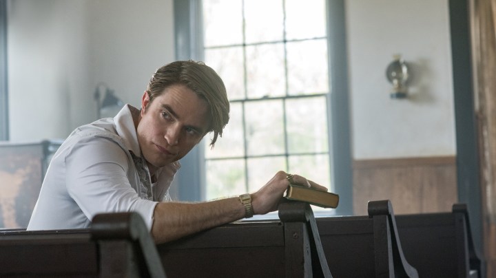The Devil All The Time: Robert Pattinson as Preston Teagardin. Photo Cr. Glen Wilson/Netflix © 2020