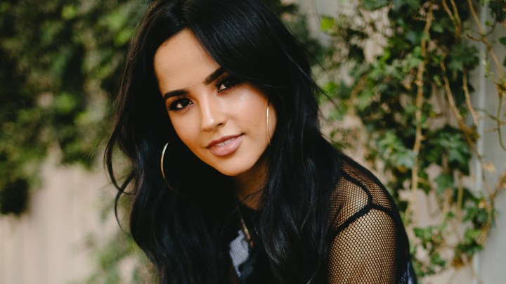 Becky G attends the MEGA 96.3FM Pool Party with Becky G at SkyBar at the Mondrian Los Angeles on July 31, 2018 in West Hollywood, California. Photo by Matt Winkelmeyer/Getty Images