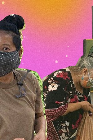 Source: Community fridges IG. Art by Stephany Torres for Remezcla.