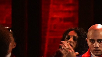 Lin-Manuel Miranda and the cast of 'Hamilton' perform onstage during the 70th Annual Tony Awards at The Beacon Theatre on June 12, 2016 in New York City. Photo by Theo Wargo/Getty Images for Tony Awards Productions