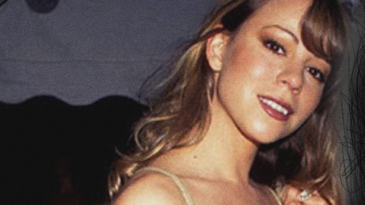 Mariah Carey and Tommy Mottola (Photo by Ron Galella/Ron Galella Collection via Getty Images. Art by Stephany Torres for Remezcla.