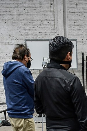 Electoral officers count the ballots at Amunategui High School during Constitutional Referendum on October 25, 2020 in Santiago, Chile. Photo by Claudio Santana/Getty Images