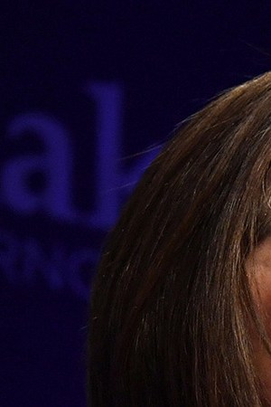 U.S. Sen. Catherine Cortez Masto (D-NV) speaks at the Nevada Democratic Party's election results watch party at Caesars Palace on November 6, 2018 in Las Vegas, Nevada. Photo by Ethan Miller/Getty Images