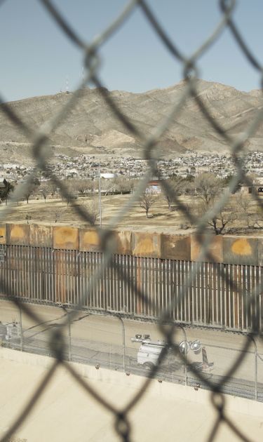 The El Paso, Texas and Ciudad Juárez, Chihuahua border.