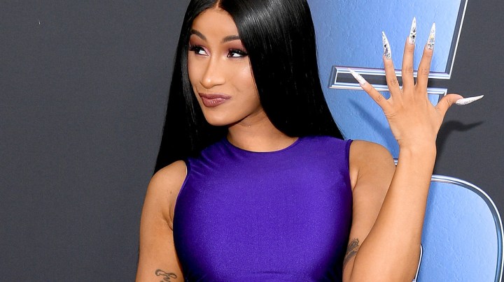 Cardi B attends "The Road to F9" Global Fan Extravaganza at Maurice A. Ferre Park on January 31, 2020 in Miami, Florida. Photo by Dia Dipasupil/Getty Images