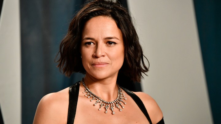 Michelle Rodriguez attends the 2020 Vanity Fair Oscar Party hosted by Radhika Jones at Wallis Annenberg Center for the Performing Arts on February 09, 2020 in Beverly Hills, California. Photo by Frazer Harrison/Getty Images