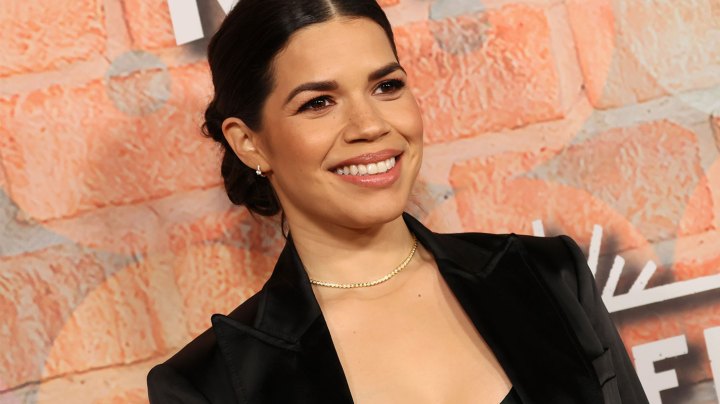 Actress America Ferrera attends the premiere of Netflix's "Gentefied" at Plaza de la Raza on February 20, 2020 in Los Angeles, California. Photo by JC Olivera/WireImage