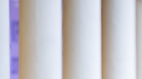 An Eco Bot 50 robot cleans and disinfects surfaces simultaneously with an automated scrubber dryer at St Pancras International, London as it is the first train station in the world to utilise high-tech cleaning robots to help eradicate viruses throughout the historical landmark's concourse and facilities. Photo by Aaron Chown/PA Images via Getty Images