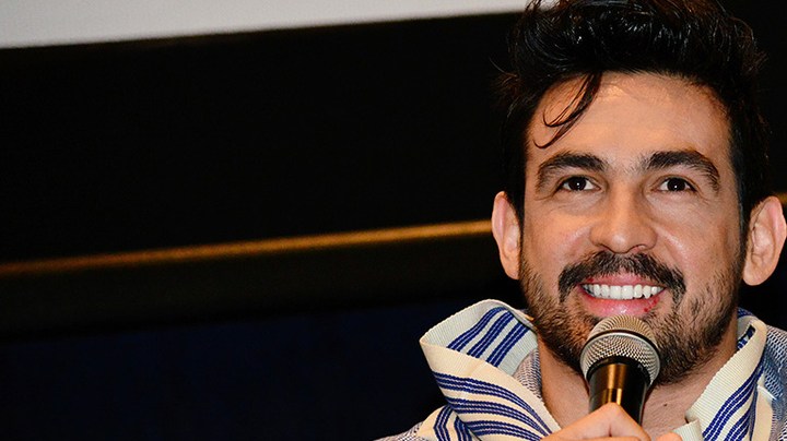 Writer/filmmaker Moises Zamora speaks during 2020 Outfest Fusion Special Industry Event, Panel & Screening: Making A Lasting Mark in the Entertainment Industry at Regal LA Live Theater 11 on March 07, 2020 in Los Angeles, California. Photo by Chelsea Guglielmino/Getty Images