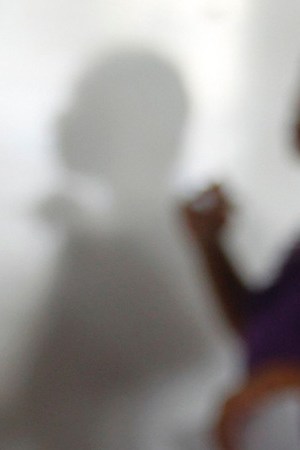A 6th grade student attends English class at the Sotero Figueroa Elementary School in San Juan, Puerto Rico, November 6, 2017. Photo credit should read RICARDO ARDUENGO/AFP via Getty Images