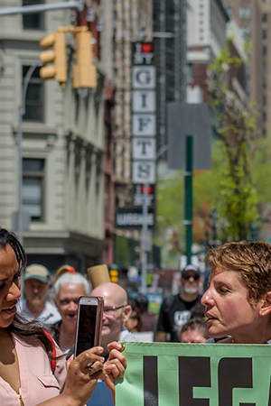 The NYC Cannabis Parade and Rally, New Yorks longest running annual pro-cannabis demonstration, returned for its 47th year. Photo by Erik McGregor/LightRocket via Getty Images