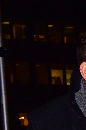 Alex Rodriguez and Jennifer Lopez arrive to BLT Steak on December 11, 2018 in New York City. Photo by James Devaney/GC Images