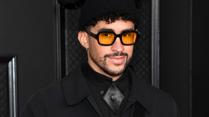 Bad Bunny attends the 63rd Annual GRAMMY Awards at Los Angeles Convention Center on March 14, 2021 in Los Angeles, California.